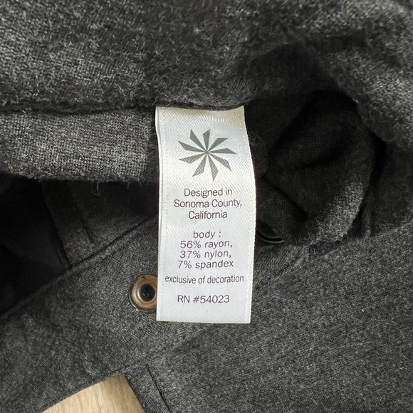 Athleta Avenue Ponte Skinny Pants Pockets Dark Grey 6P - Picture 8 of 9